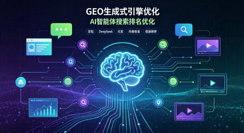 明水县GEO 浪潮来袭：生成式引擎优化崛起，创作者争抢豆包、DeepSeek、元宝智能体流量入口